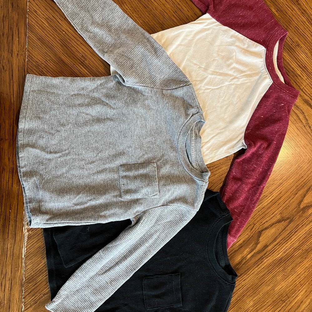 Set of Boys Cat & Jack Long-Sleeved shirts
